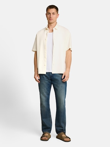 TOM TAILOR DENIM Comfort fit Overhemd in Wit