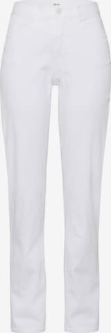 BRAX Jeans 'CAROLA' in Wit: voorkant