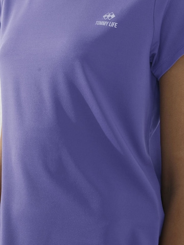 Tommy Life Shirt in Purple