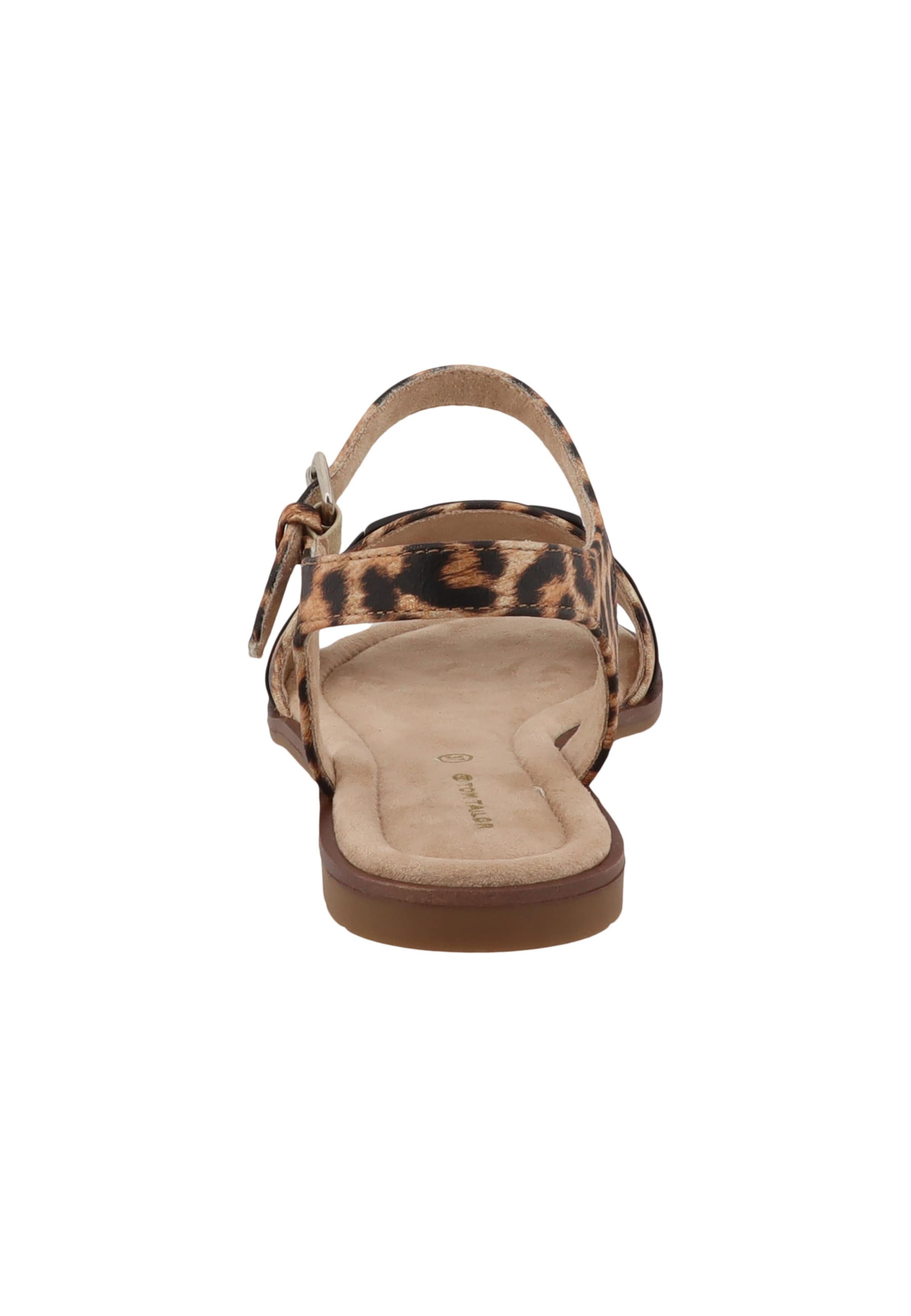 TOM TAILOR - Sandalias en marrón