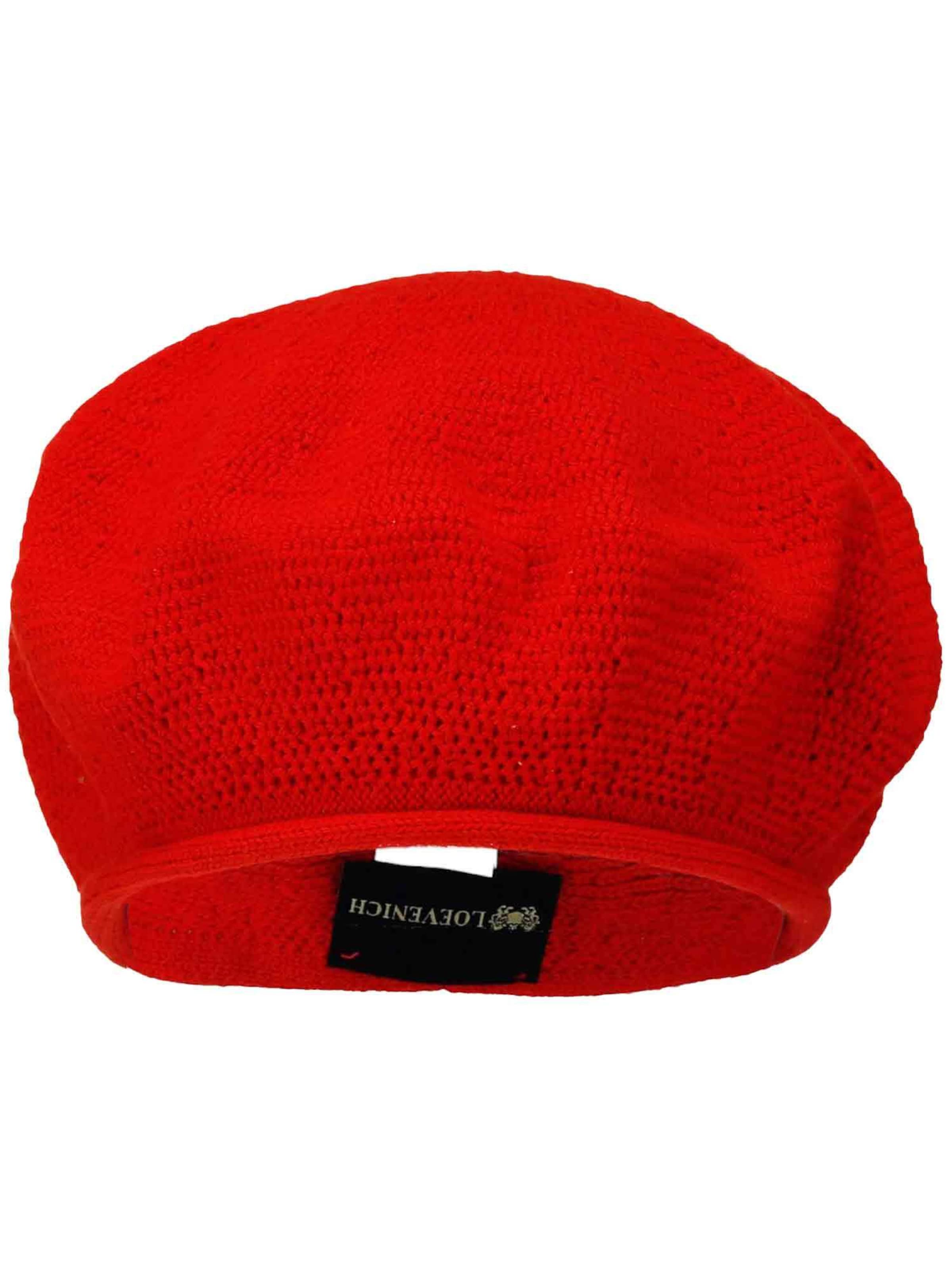 LOEVENICH Mütze in Rot
