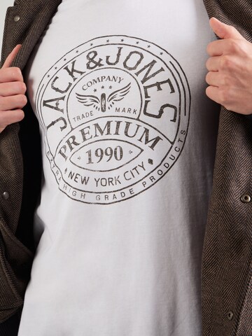 Jack & Jones Premium Koszulka 'JPRBLUZACK' w kolorze biały