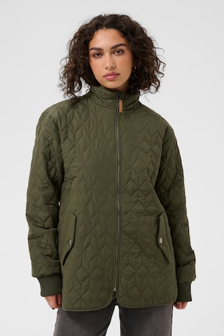 Veste mi-saison Kaffe en vert : devant