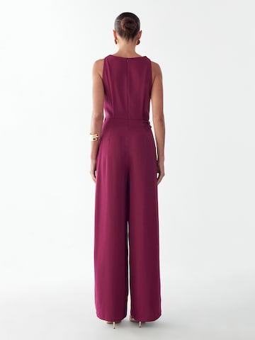 BWLDR Комбинезон 'DALIA ' в Лиловый: сзади