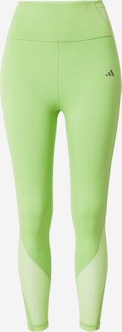 Skinny Pantalon de sport 'Tailored Hiit' ADIDAS PERFORMANCE en vert : devant