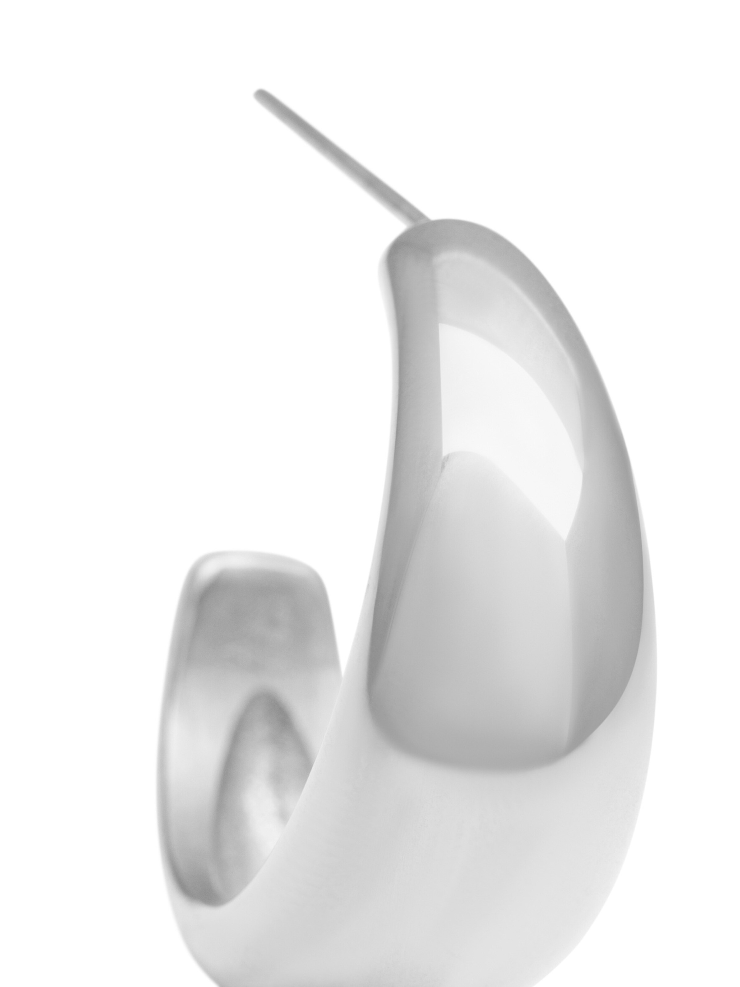 A&C Oslo – Nordic Design Jewellery Ohrhänger 'Steel - Soft Coll' in Silber