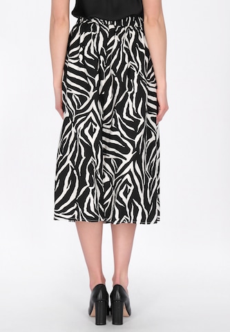 usha BLACK LABEL Rok 'Festival' in Zwart