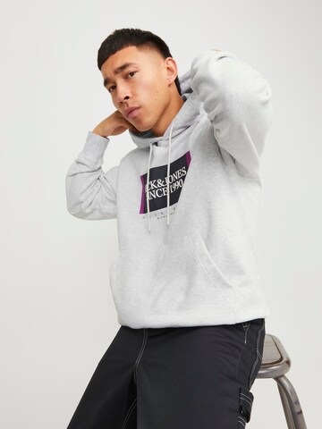 JACK & JONES Sweatshirt 'Lafayette' i hvid