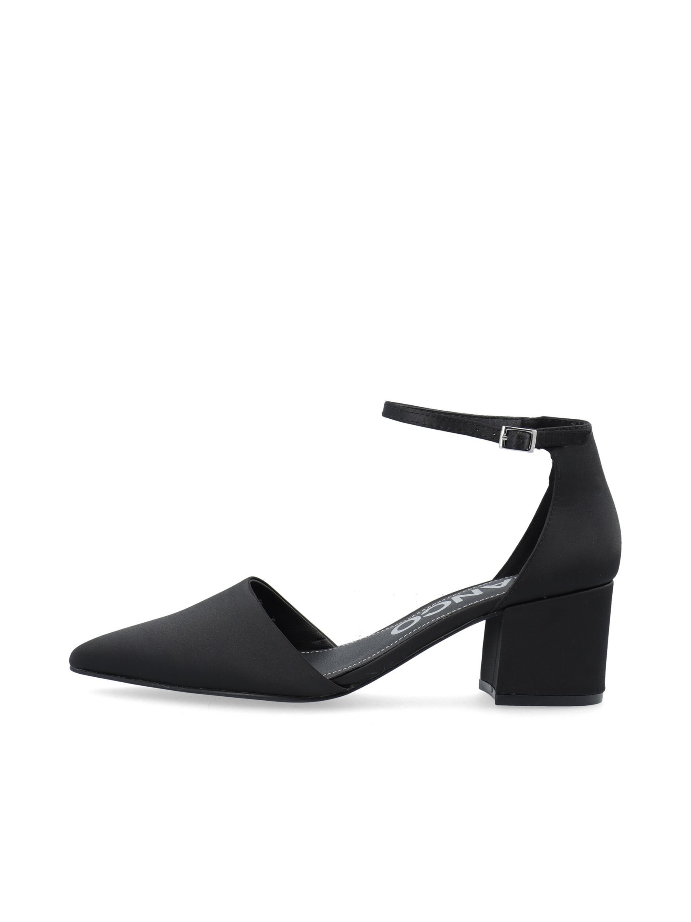 Bianco Pumps in Zwart: voorkant