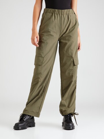 Regular Pantalon cargo Moves en vert : devant