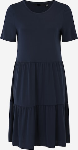 VERO MODA Jurk 'FILLI CALIA' in Blauw: voorkant