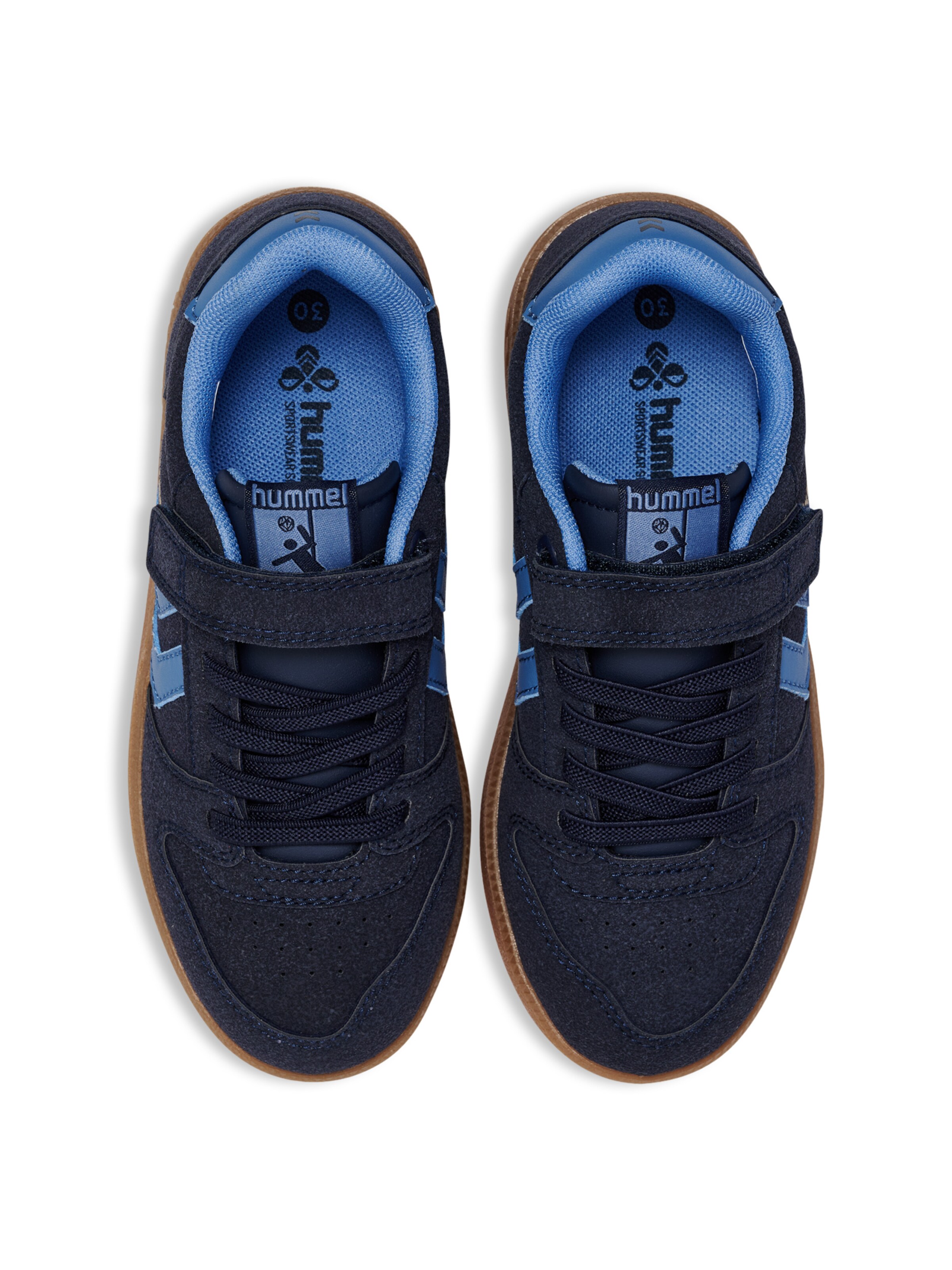 Hummel Sneakers in Blauw