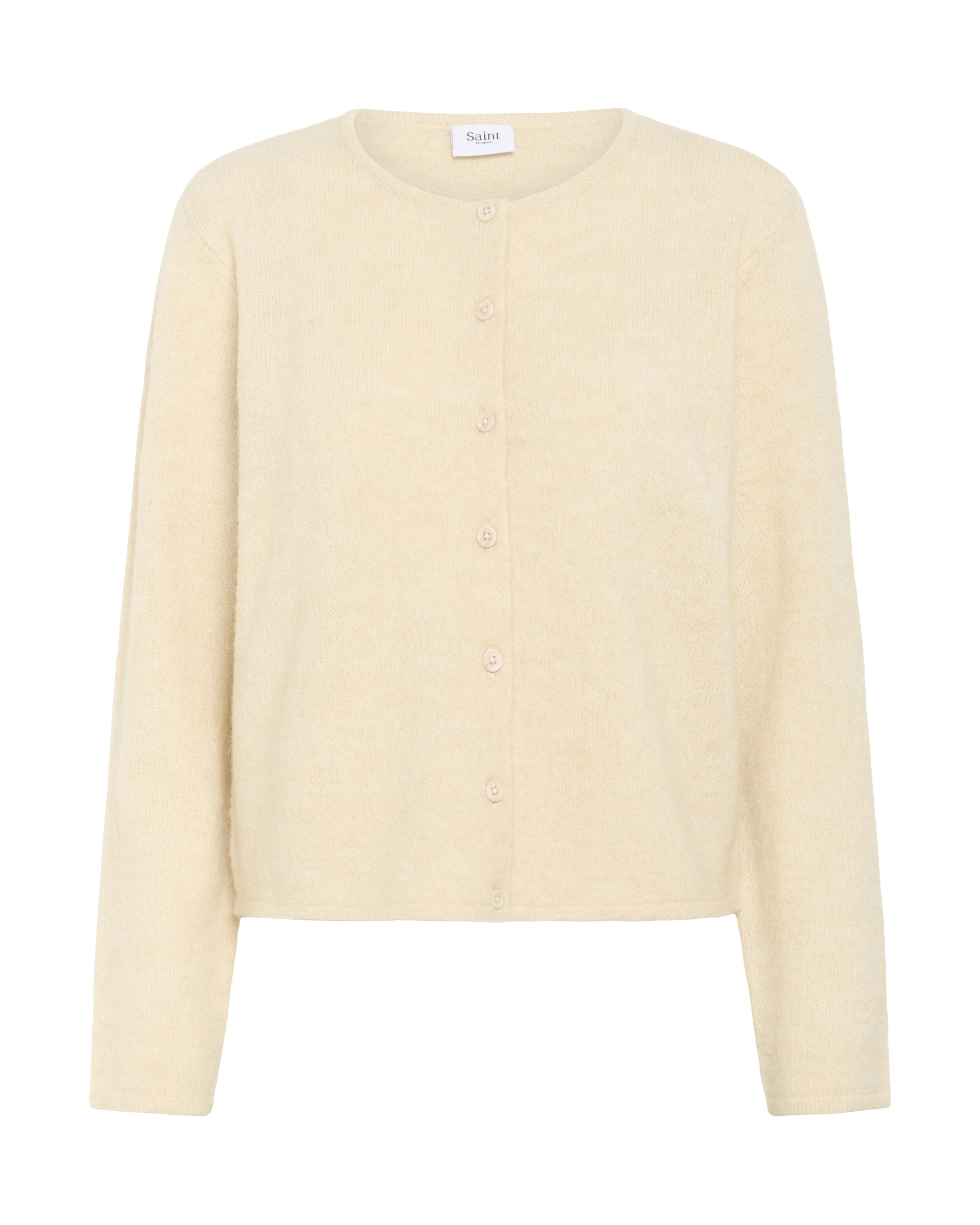 Cardigan 'Larna' SAINT TROPEZ en beige : devant