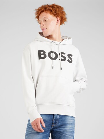 BOSS Sweatshirt in Weiß: predná strana