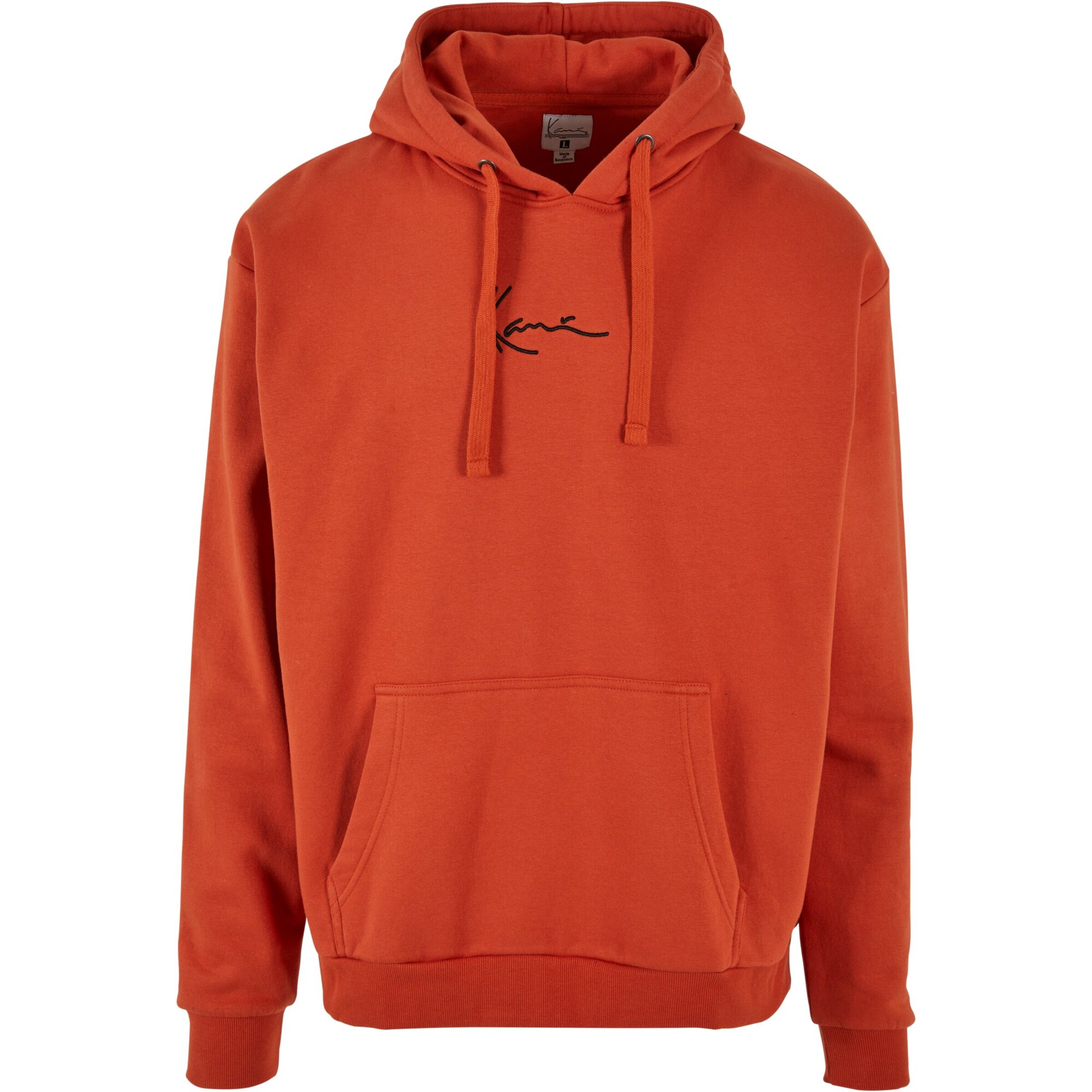Sweat-shirt 'KM-HD011-042-01 KK' Karl Kani en orange : devant