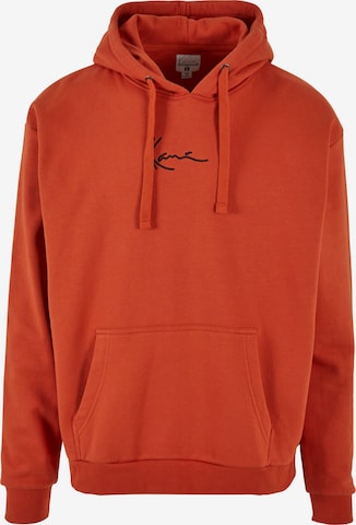 Karl Kani Sweatshirt 'KM-HD011-042-01 KK' i orange: framsida