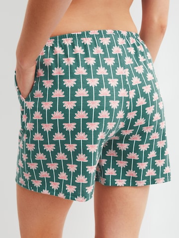 CALIDA Pyjamahose 'Favourites Beach'‌‌‌‌‌‌‌‌‌ in Grün