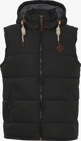 !Solid Vest 'Dry' in Black: front