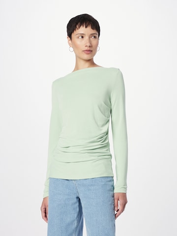 LA STRADA UNICA Shirt 'MARTINA' in Green: front