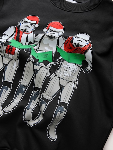 Next Пуловер 'Christmas Star Wars Stormtrooper' в черно