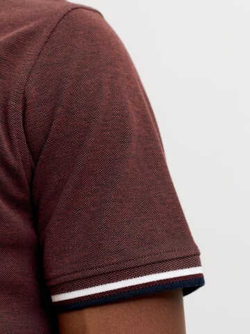 JACK & JONES Shirt 'paulos' in Red