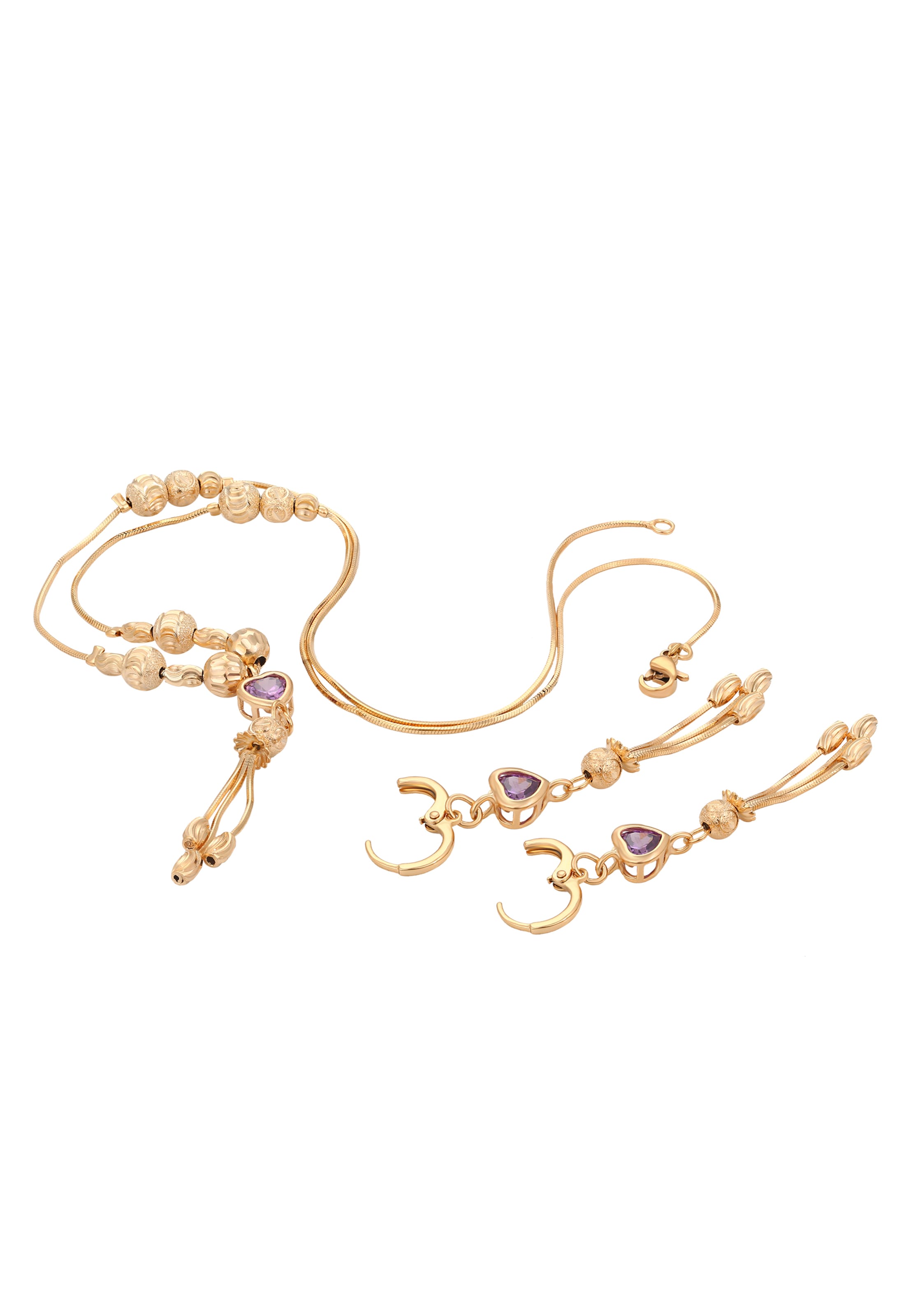 faina - Conjuntos de bijuteria em ouro