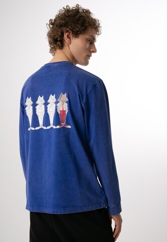 T-Shirt ET Nos en bleu