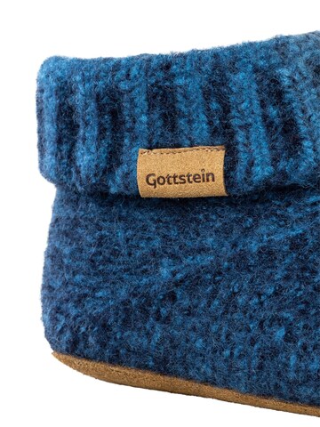 Gottstein Mules 'Knit Boot' in Blue