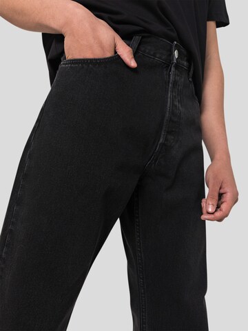 WEEKDAY Loosefit Jeans 'Space Seven' in Schwarz