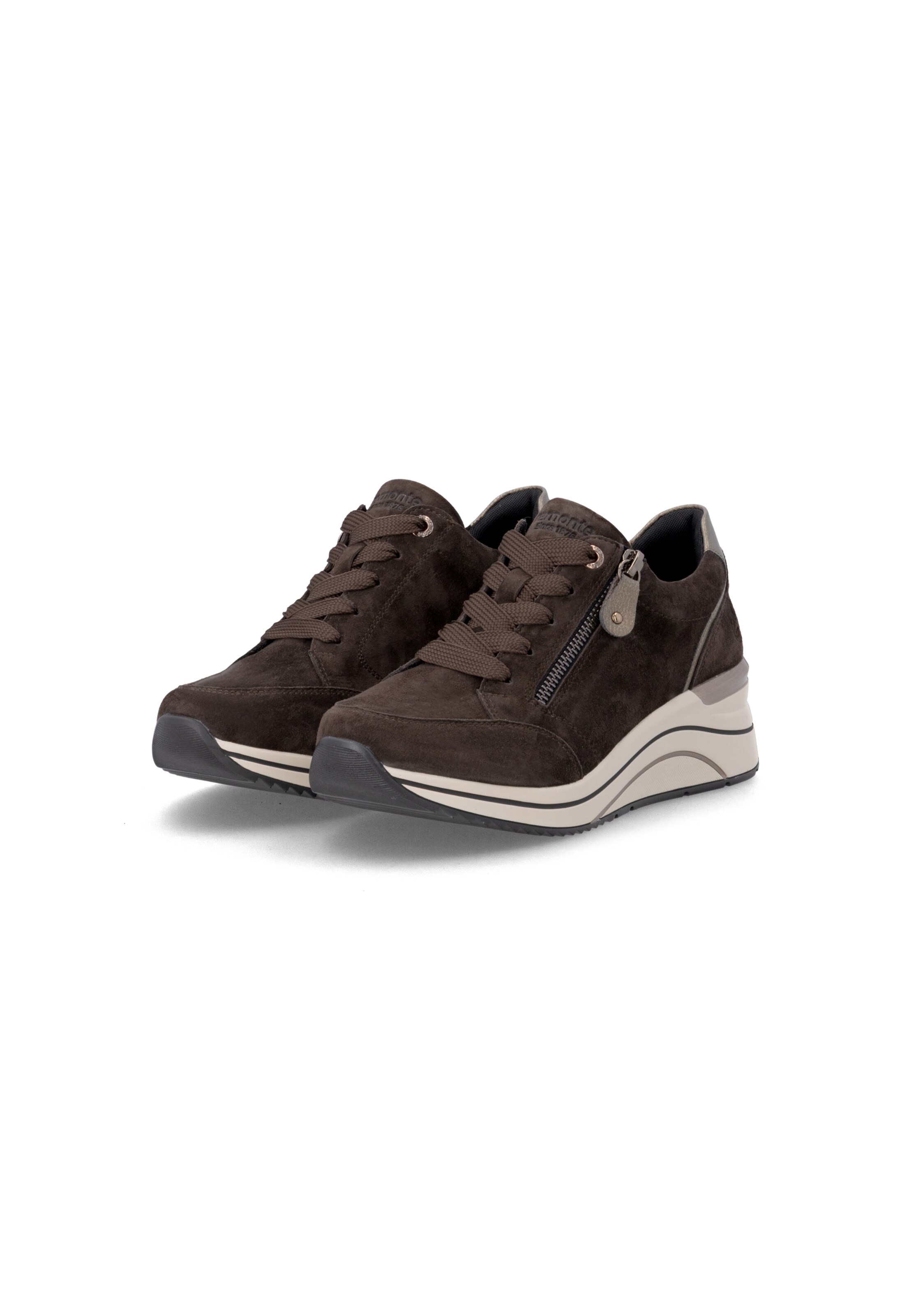 Baskets basses ' D0T03 ' REMONTE en marron