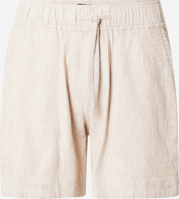 Abercrombie & Fitchregular Hlače - smeđa boja: prednji dio