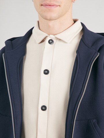 Key Largo Regular Fit Sweatjakke 'STEVE' i beige