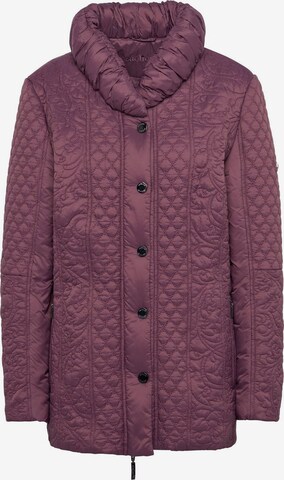 Goldner Winter Coat in Purple: front