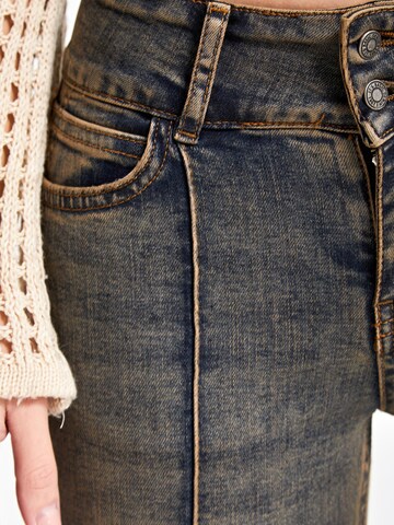IT'S BASIC Skinny Jeans 'Skinny Low Rise Jeans' in Grijs