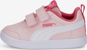 PUMA Sneakers 'Courtflex V2' in Pink: front