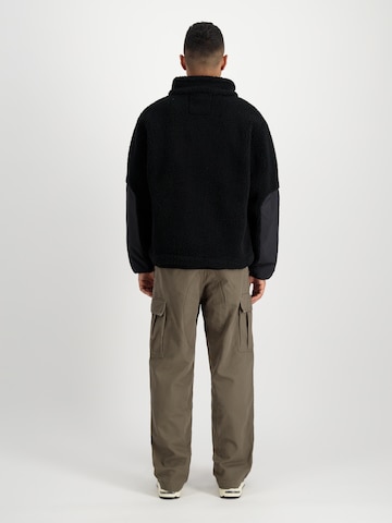 ALPHA INDUSTRIES Jacke 'Sherpa Zip' in Schwarz