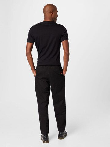 Wide leg Jeans 'Local' de la Santa Cruz pe negru