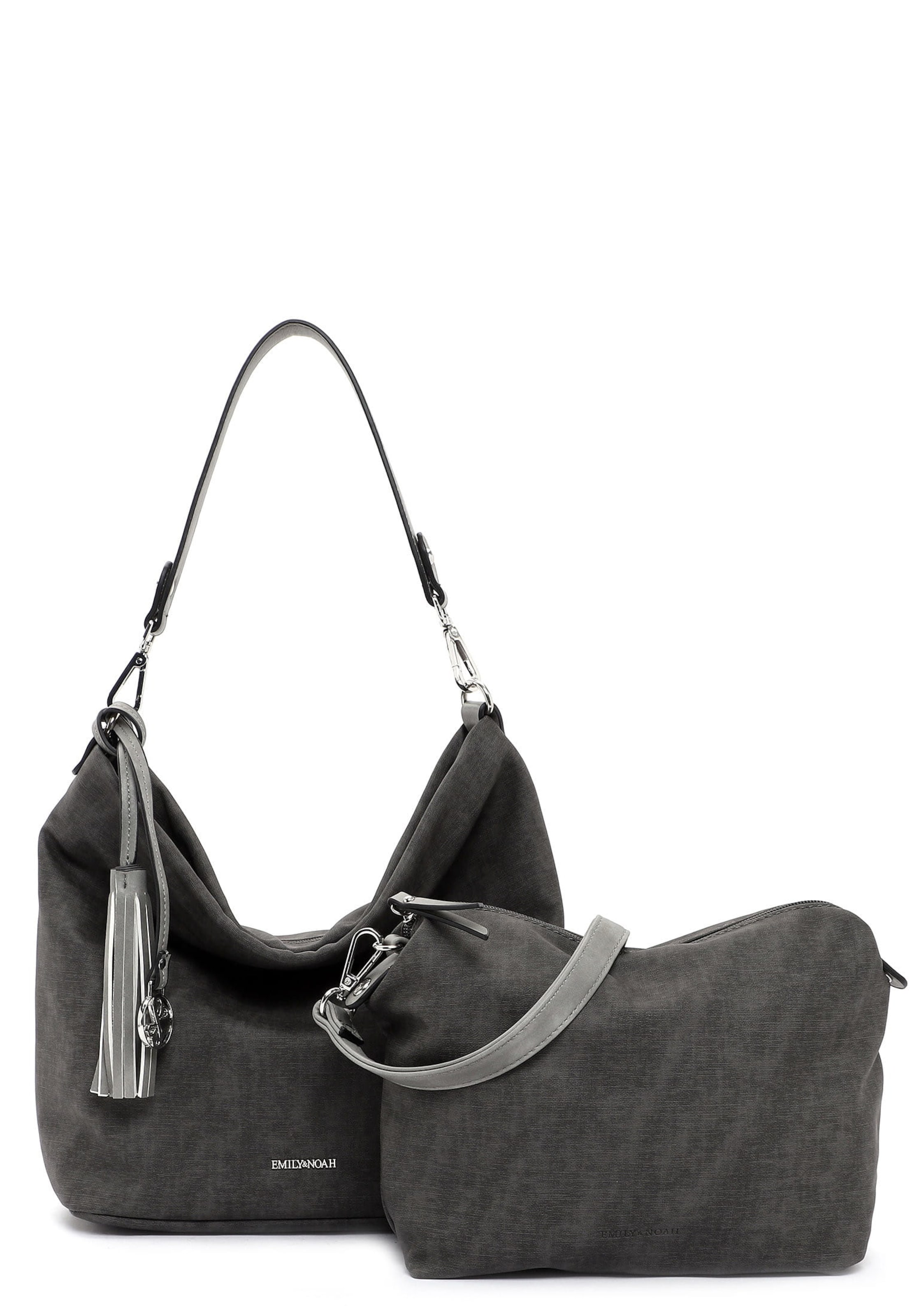 Borsa a spalla 'Elke' di Emily & Noah in grigio