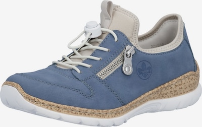 Rieker Schnürschuh in rauchblau, Produktansicht