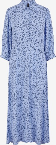 Y.A.S Shirt Dress 'CLORA' in Blue: front