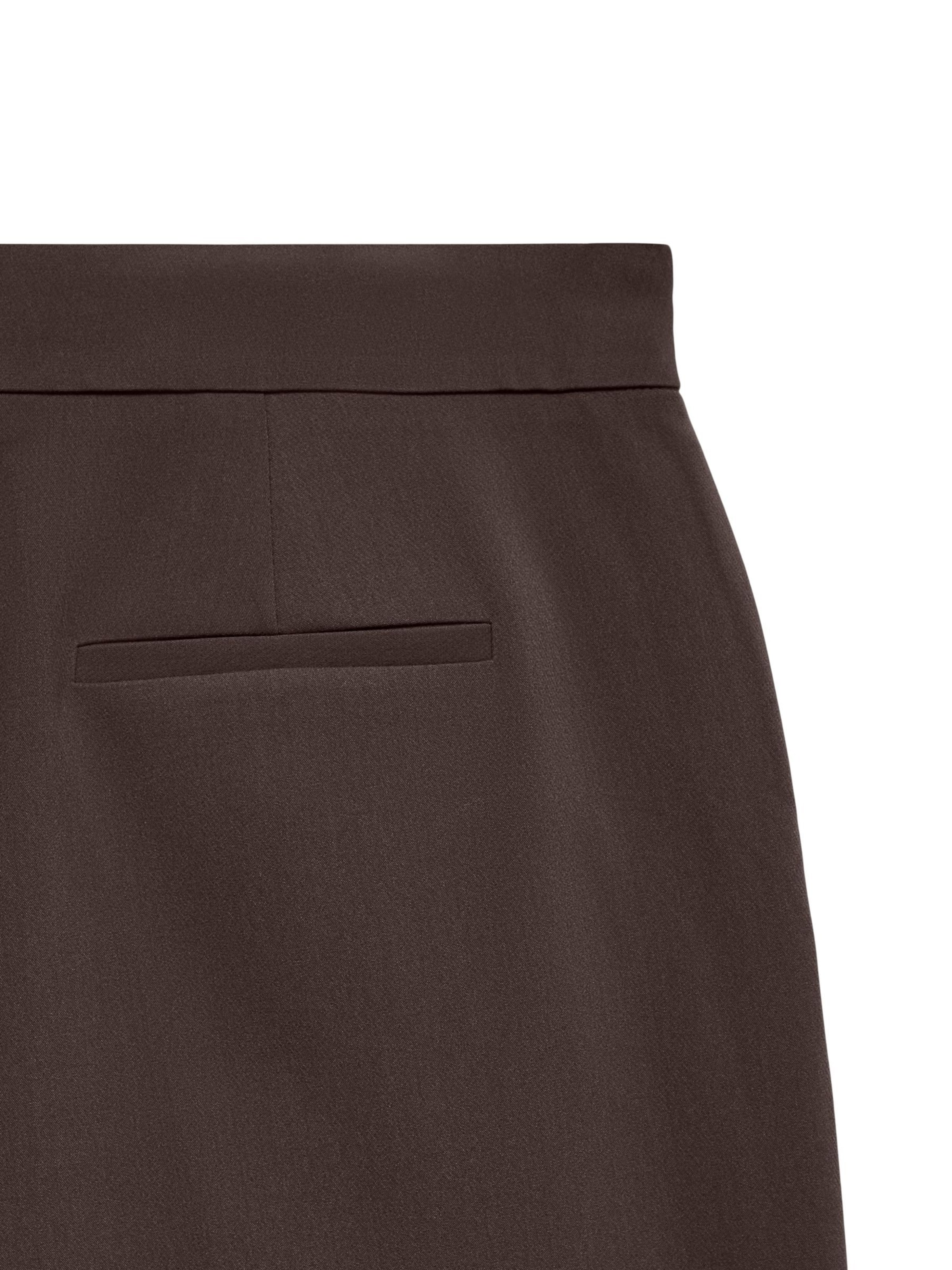 VERO MODA regular Bukser med lægfolder 'VMMAGNOLIA' i brun