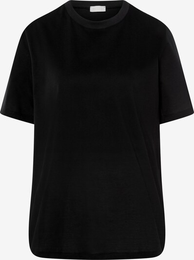 Hanro T-shirt 'Natural' en noir, Vue avec produit