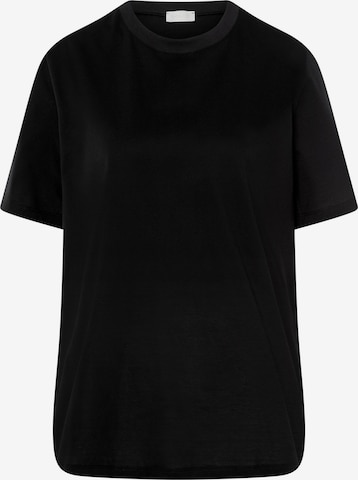 T-shirt 'Natural' Hanro en noir : devant