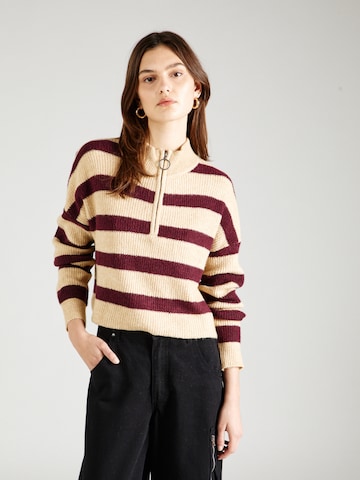 Noisy may - Pullover 'NEW ALICE' em vermelho: frente