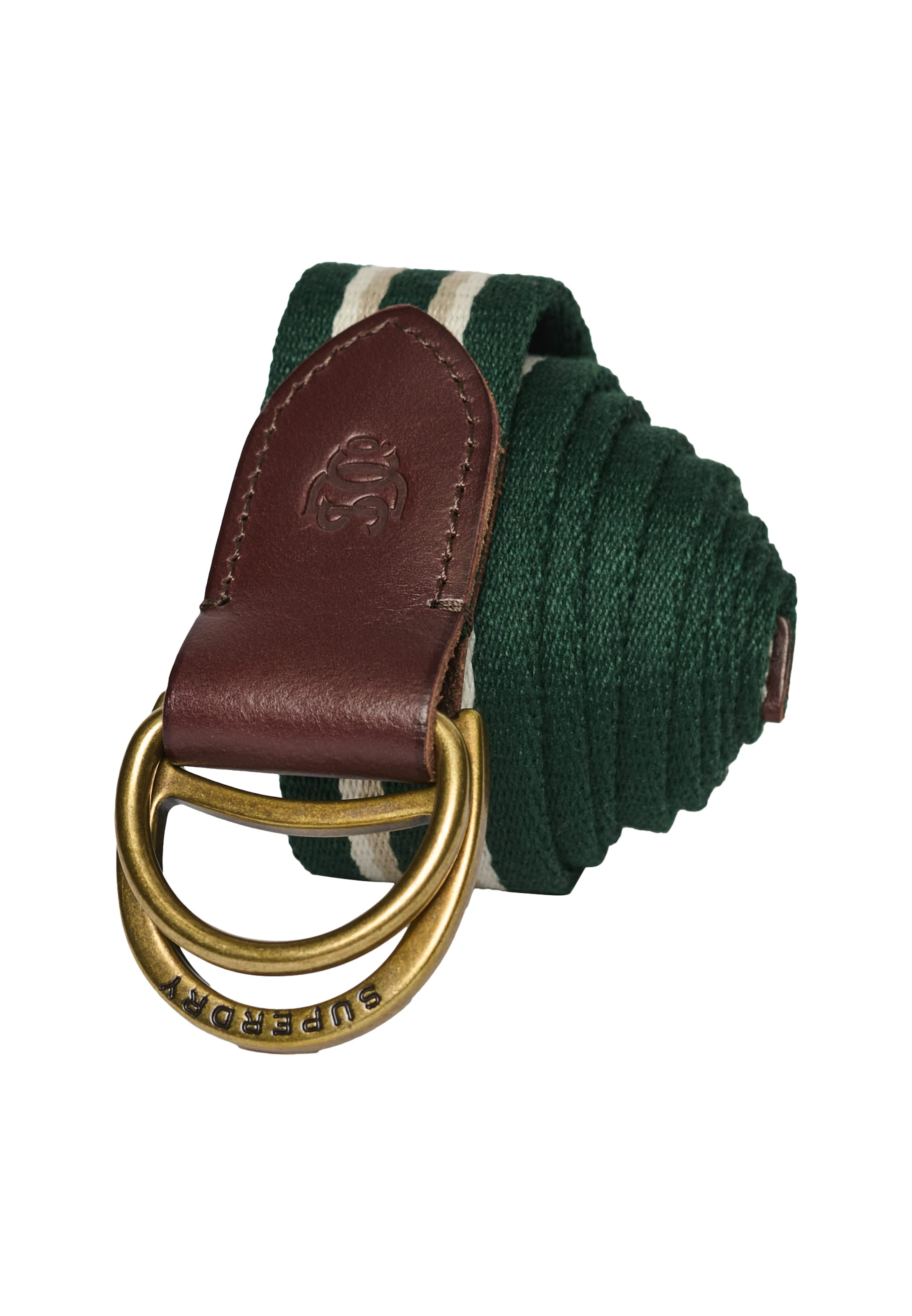 Ceinture 'Heritage' Superdry & Co en vert : devant