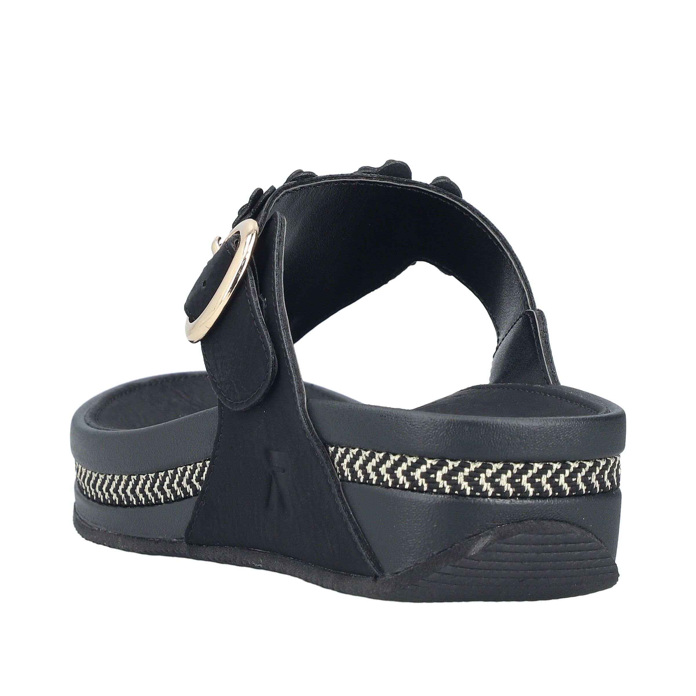 Tongs Rieker en noir