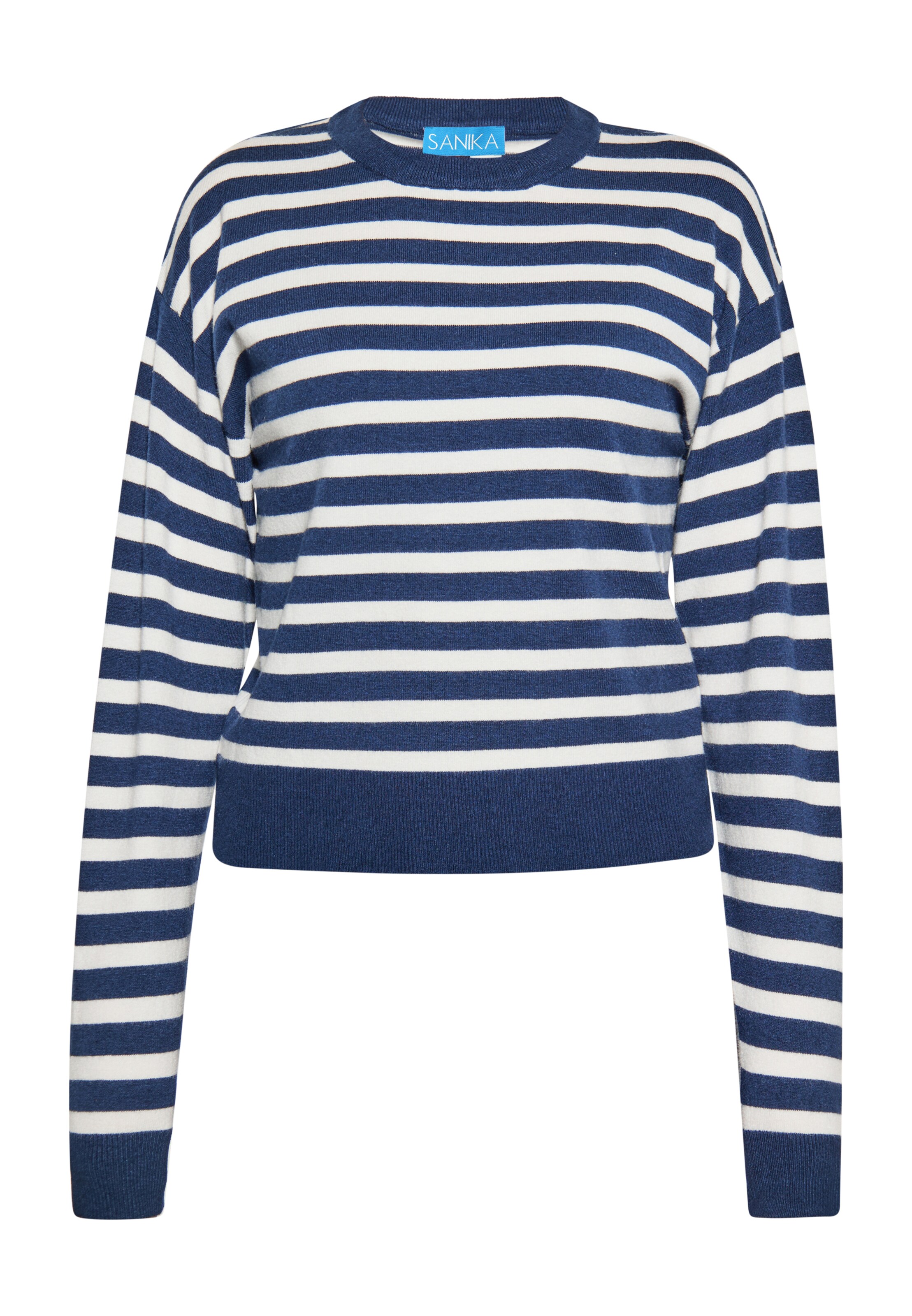 SANIKA Sweater in Blue: front