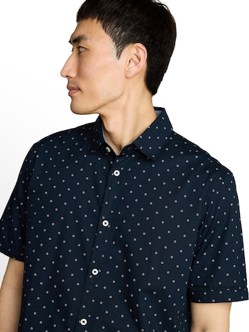 TOM TAILOR - Ajuste estrecho Camisa en azul