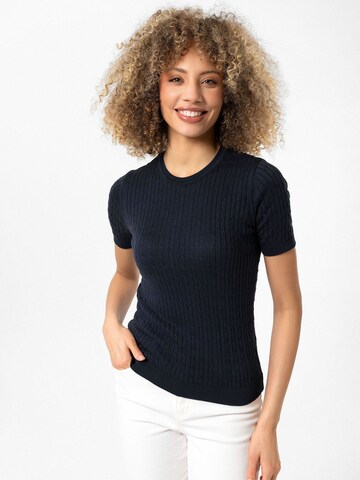 Pull-over 'Hanna' Williot en bleu : devant