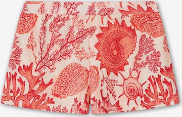 raudona Gisela Pižaminės kelnės: priekis